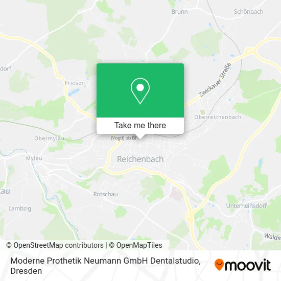 Карта Moderne Prothetik Neumann GmbH Dentalstudio