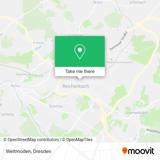 Карта Weltmoden