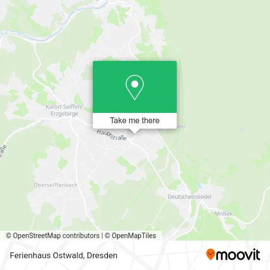 Ferienhaus Ostwald map