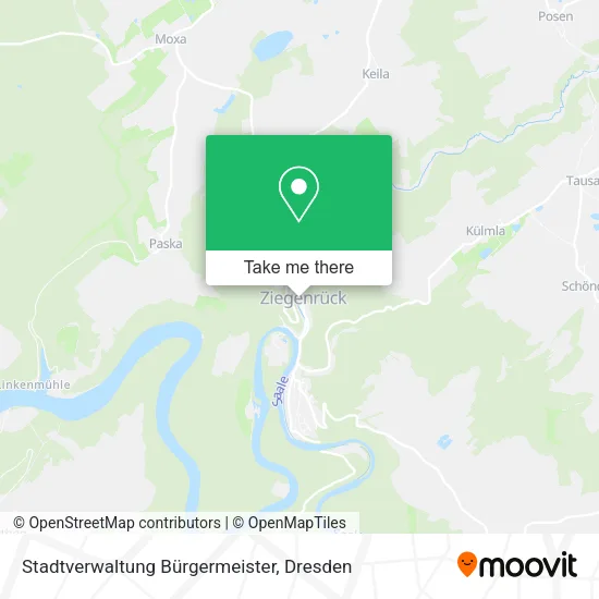 Карта Stadtverwaltung Bürgermeister