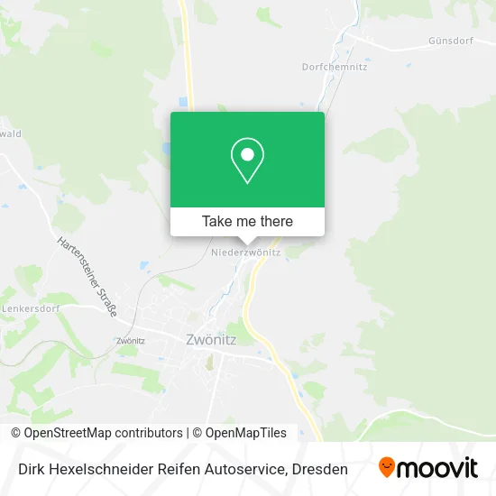 Карта Dirk Hexelschneider Reifen Autoservice