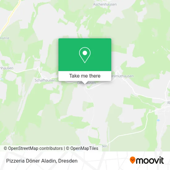 Карта Pizzeria Döner Aladin