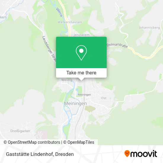 Карта Gaststätte Lindenhof