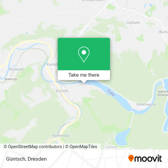 Карта Güntsch