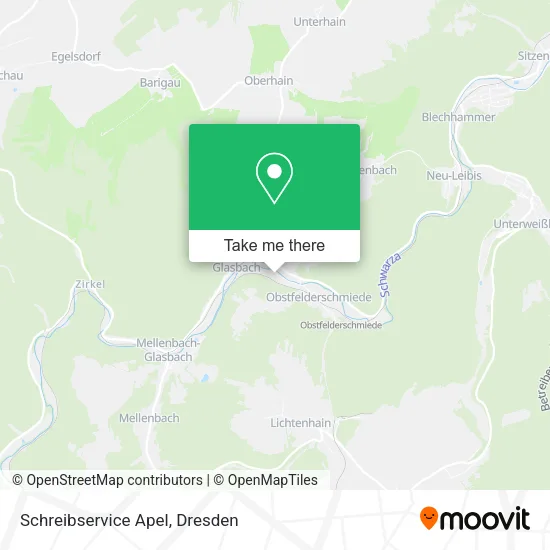 Карта Schreibservice Apel