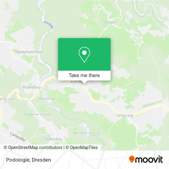 Карта Podologie