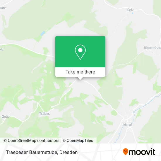 Карта Traebeser Bauernstube