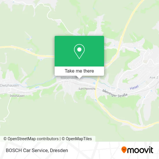 BOSCH Car Service map