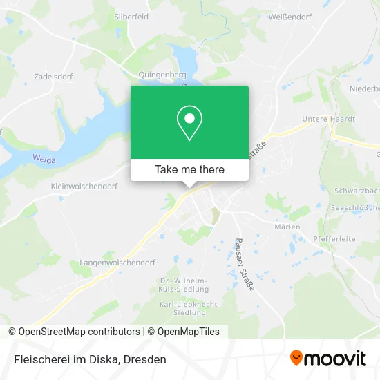 Карта Fleischerei im Diska