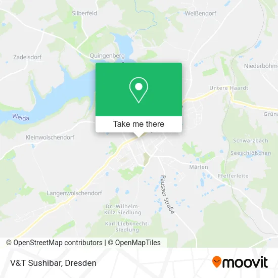 Карта V&T Sushibar