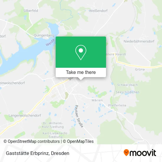 Карта Gaststätte Erbprinz