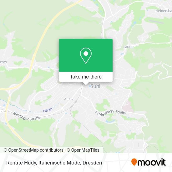 Карта Renate Hudy, Italienische Mode