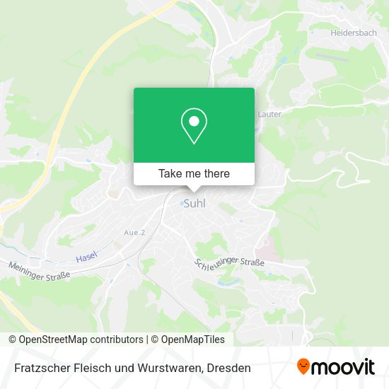 Карта Fratzscher Fleisch und Wurstwaren