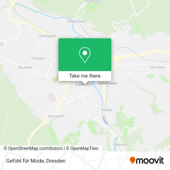 Карта Gefühl für Mode