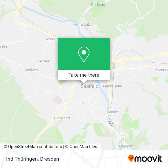 Карта Ihd Thüringen