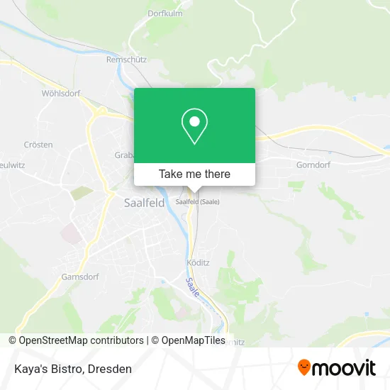Kaya's Bistro map