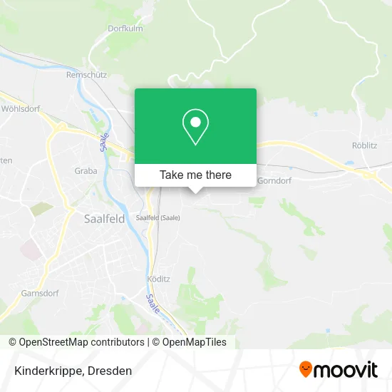 Карта Kinderkrippe