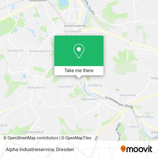 Карта Alpha Industrieservice