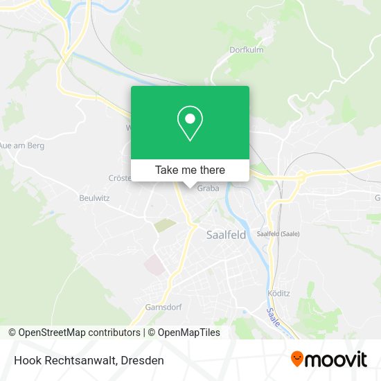Карта Hook Rechtsanwalt