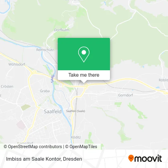 Карта Imbiss am Saale Kontor