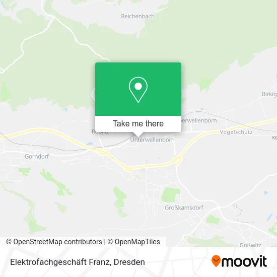 Карта Elektrofachgeschäft Franz