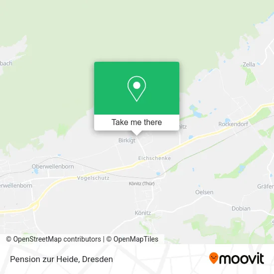 Карта Pension zur Heide