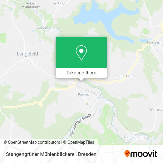 Карта Stangengrüner Mühlenbäckerei