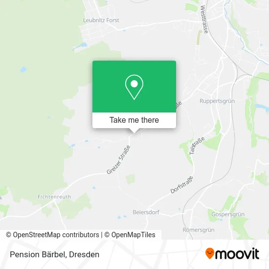 Карта Pension Bärbel