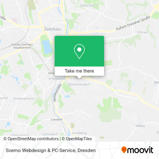 Карта Svemo Webdesign & PC-Service