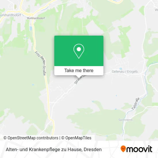 Карта Alten- und Krankenpflege zu Hause