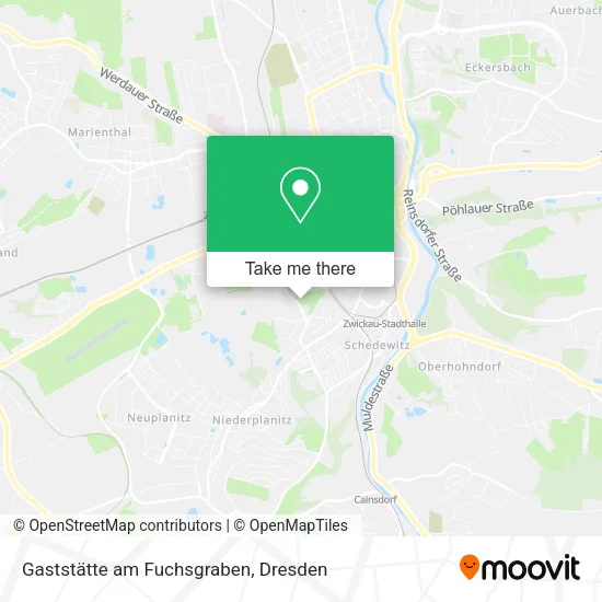 Карта Gaststätte am Fuchsgraben