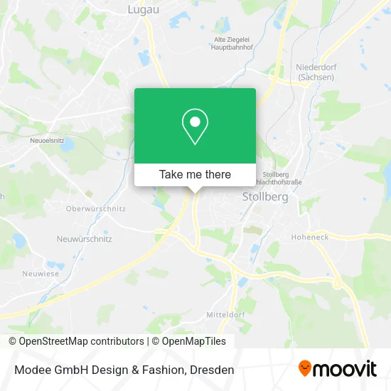 Карта Modee GmbH Design & Fashion
