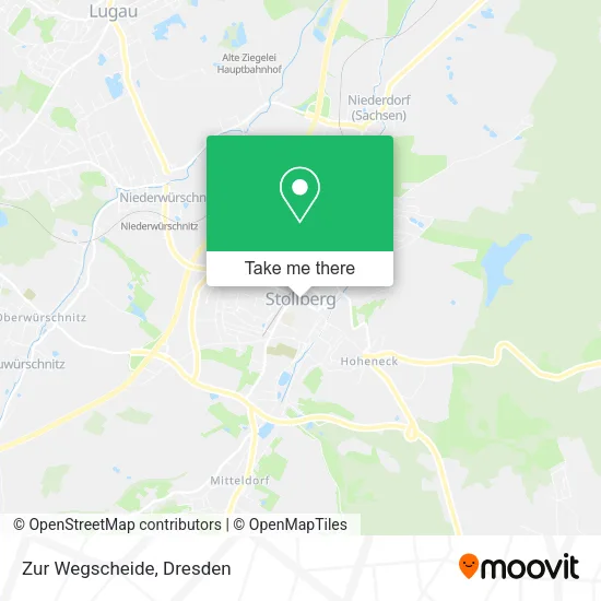 Карта Zur Wegscheide
