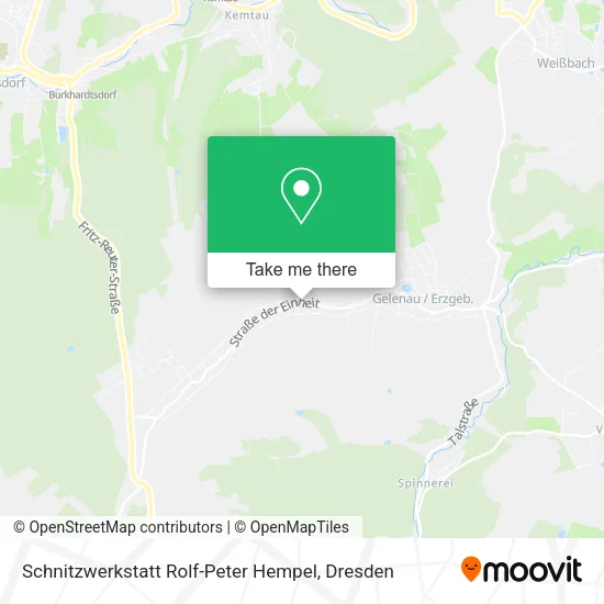 Карта Schnitzwerkstatt Rolf-Peter Hempel