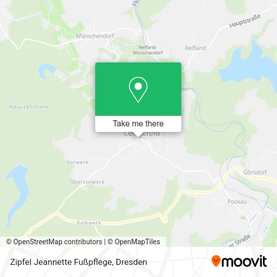 Карта Zipfel Jeannette Fußpflege