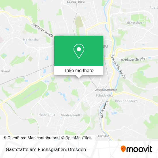 Карта Gaststätte am Fuchsgraben