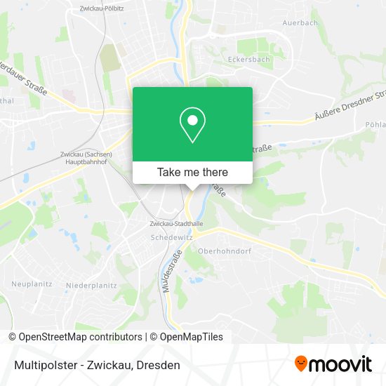 Карта Multipolster - Zwickau