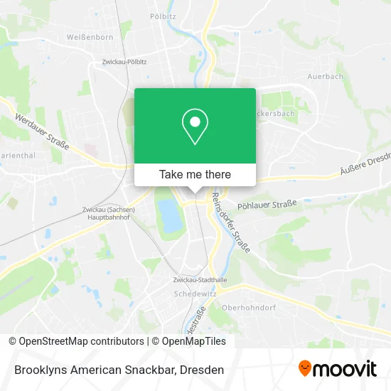 Карта Brooklyns American Snackbar