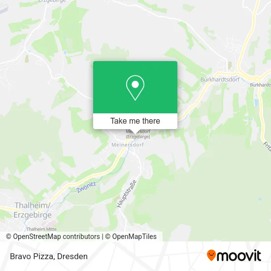 Карта Bravo Pizza