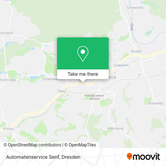 Карта Automatenservice Senf