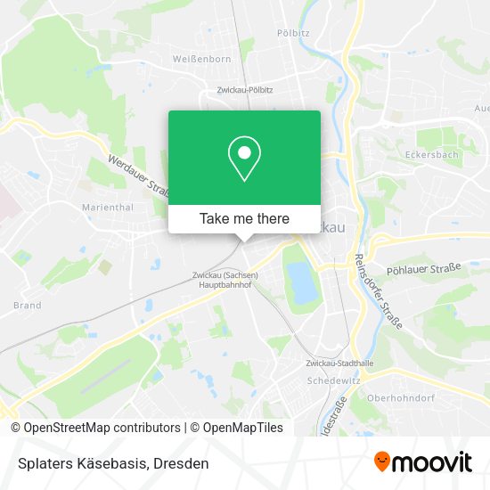 Карта Splaters Käsebasis