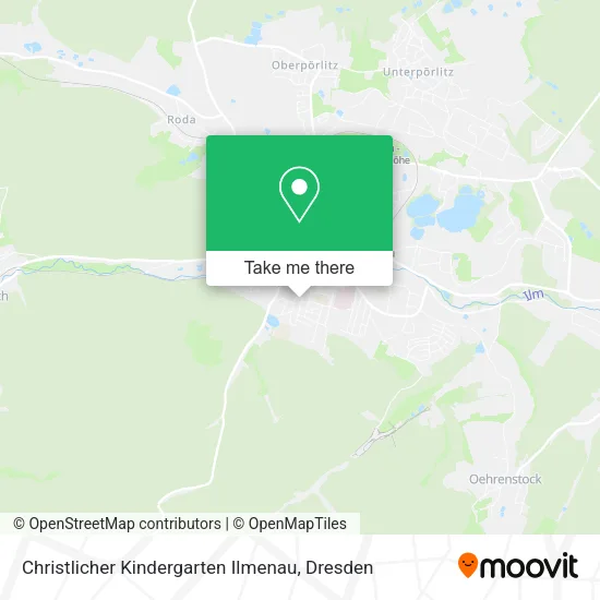 Карта Christlicher Kindergarten Ilmenau