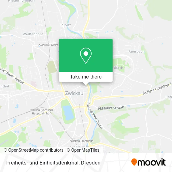Карта Freiheits- und Einheitsdenkmal