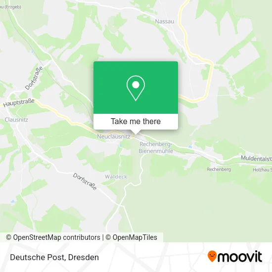 Карта Deutsche Post