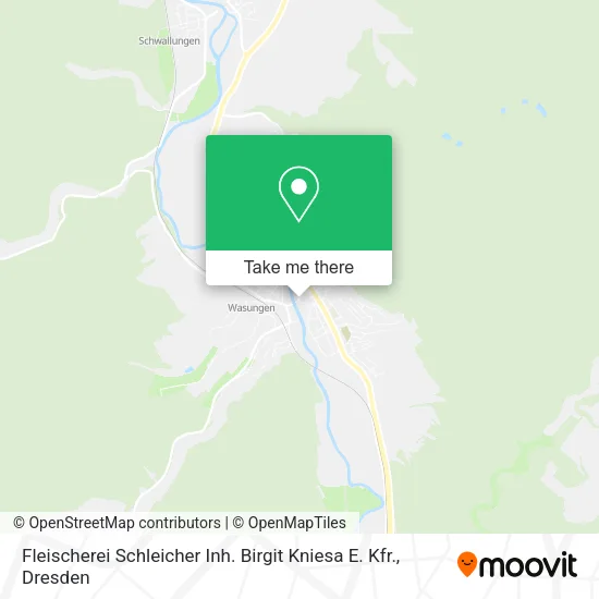 Карта Fleischerei Schleicher Inh. Birgit Kniesa E. Kfr.