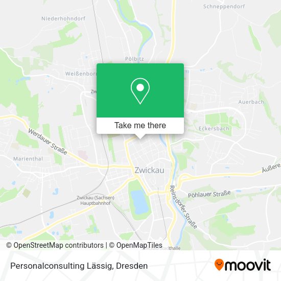 Карта Personalconsulting Lässig