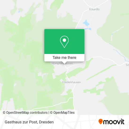 Карта Gasthaus zur Post