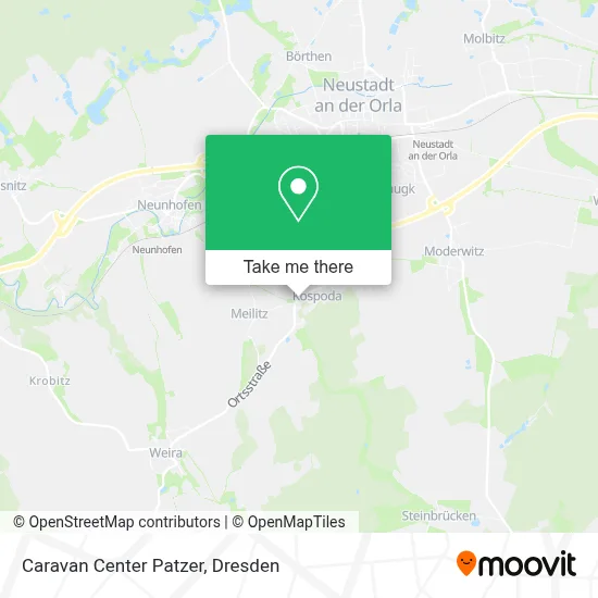Caravan Center Patzer map
