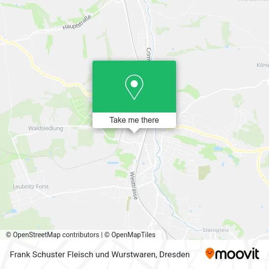 Карта Frank Schuster Fleisch und Wurstwaren