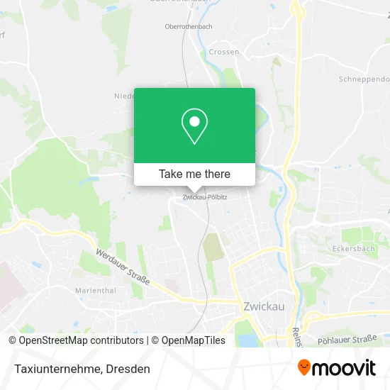 Карта Taxiunternehme